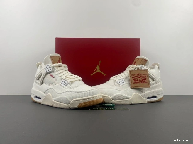 Bmlin Shoes AO2571-100 x 'White' 4 Levi's Air Jordan 0727
